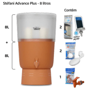 Filtro Advance Plus - 8 litros - 2 velas