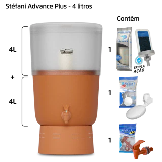 Filtro Advance Plus - 4 litros - 1 vela
