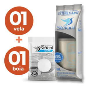 Kit 1: 1 vela esterilizante + 1 boia