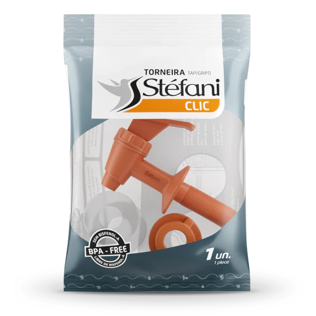 Torneira Clic - Stéfani - Marrom - Imagem 2